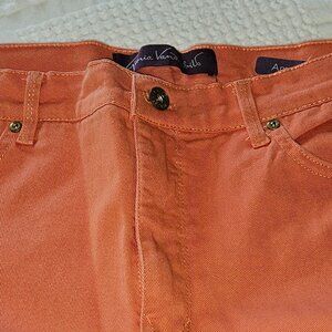 Gloria Vanderbilt Amanda Women's size 16 Orange Jeans, relaxed fit
